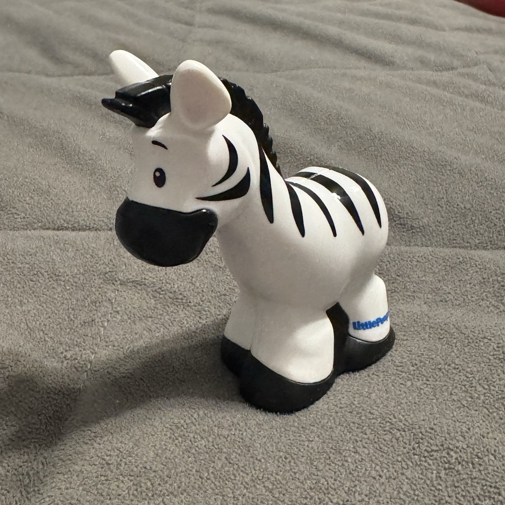 Fisher Price Little People Zoo Animals Zebra Toy Figure